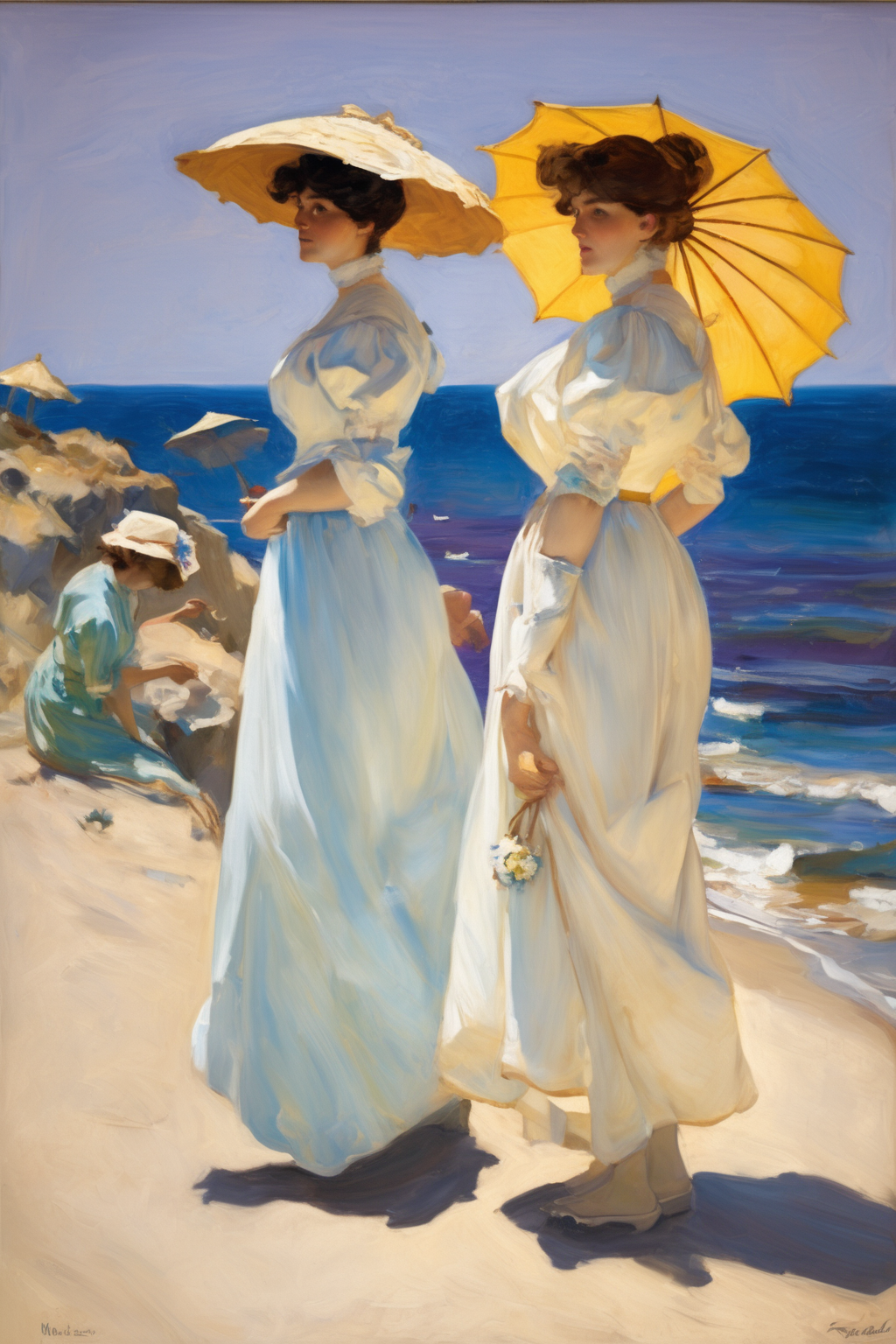 00390-943186614-John Singer Sargent Style - a 1909 impressionist painting in the style of Joaquin Sorolla, The women depicted in life-size are S.png